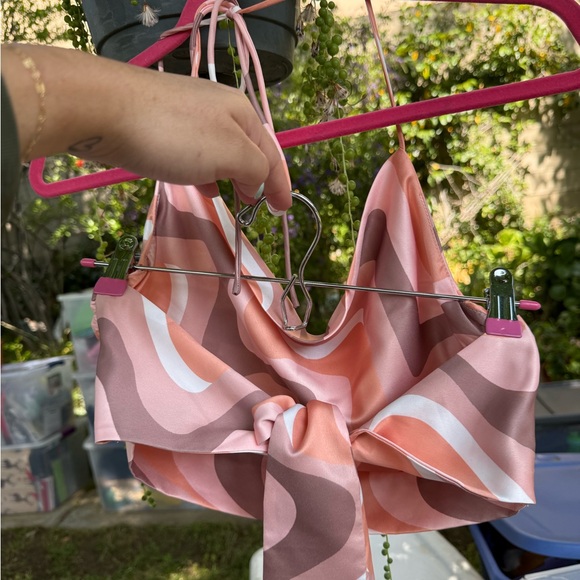 Princess Polly Groovy Satin Open-Back Tank - Picture 6 of 6